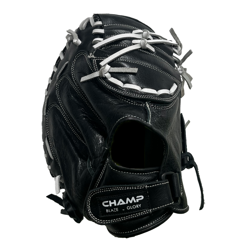 Champ Pro Baseball Mitt – Black
