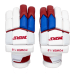 MRF Power 1.0 Batting Gloves – Junior – RED-BLUE