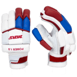 MRF Power 1.0 Batting Gloves – Junior – RED-BLUE