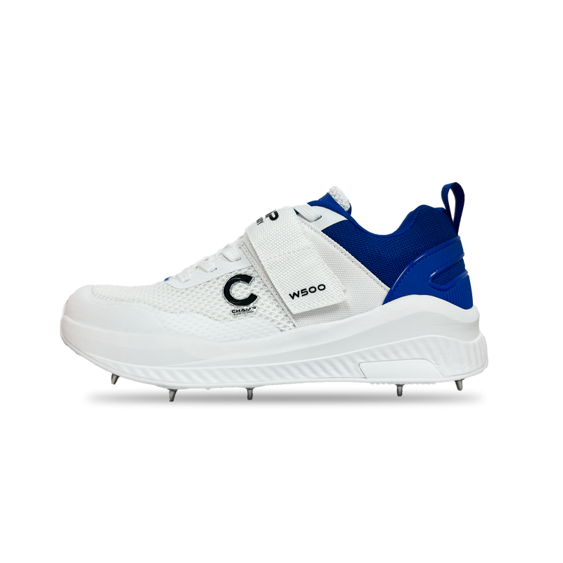 Champ W500 Bowling Spikes – White and Blue
