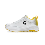 Champ C300 Rubber – Cricket/Hockey Shoes – White and Yellow