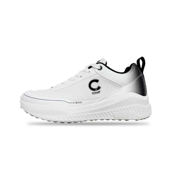 Champ C300 Rubber – Cricket Shoes – White and Black