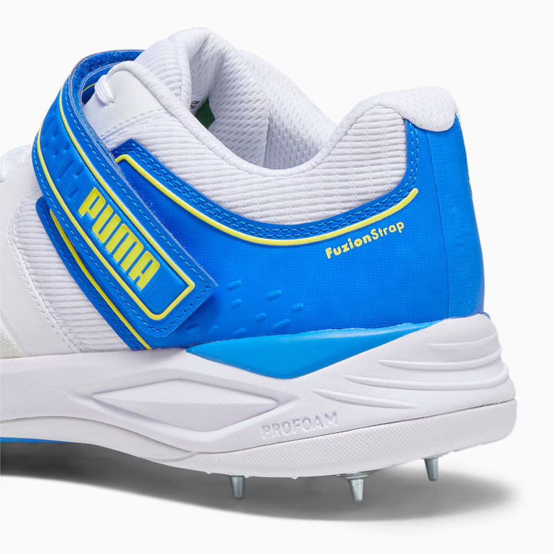 Puma Bowling 22.1 White Ultra Blue – Cricket Spikes