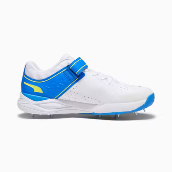 Puma Bowling 22.1 White Ultra Blue – Cricket Spikes