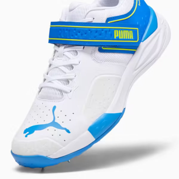 Puma Bowling 22.1 White Ultra Blue – Cricket Spikes