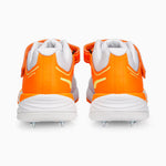 Puma Bowling 22.1 White Ultra Orange Yellow – Cricket Spikes