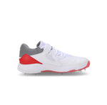 Puma Bowling 24.1- White Stormy Red Cricket Spikes