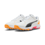 Puma Spike 24.2 White Black Sun Stream – Cricket Spikes