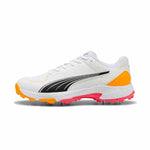 Puma Spike 24.2 White Black Sun Stream – Cricket Spikes