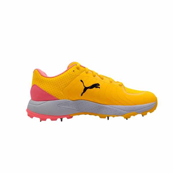 Puma Spike 24.2 Sun Stream Sunset Glow – Cricket Spikes