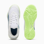 Puma Solarflash JR III Indoor/Court Shoes – White Blue Horizon