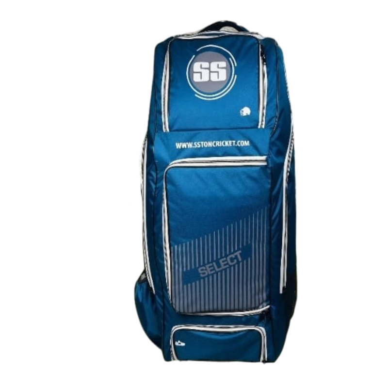 SS Select Duffle wheelie cricket Kit Bag – Sky Blue