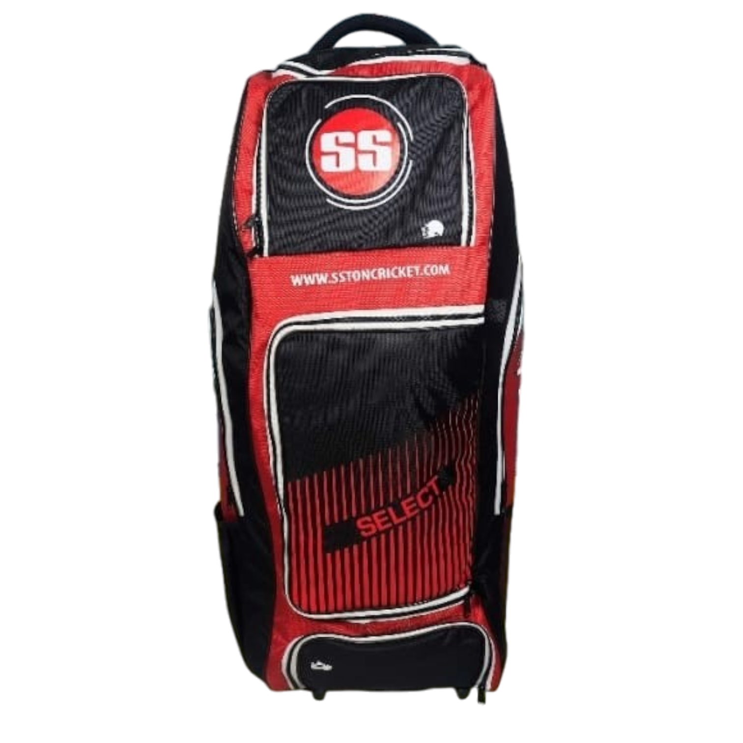 SS Select Duffle wheelie cricket Kit Bag – Red and Black