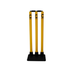 Champ Plastic Stumps with weighted base – Yellow (Set of 3)