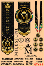 Milestone Stickers Set
