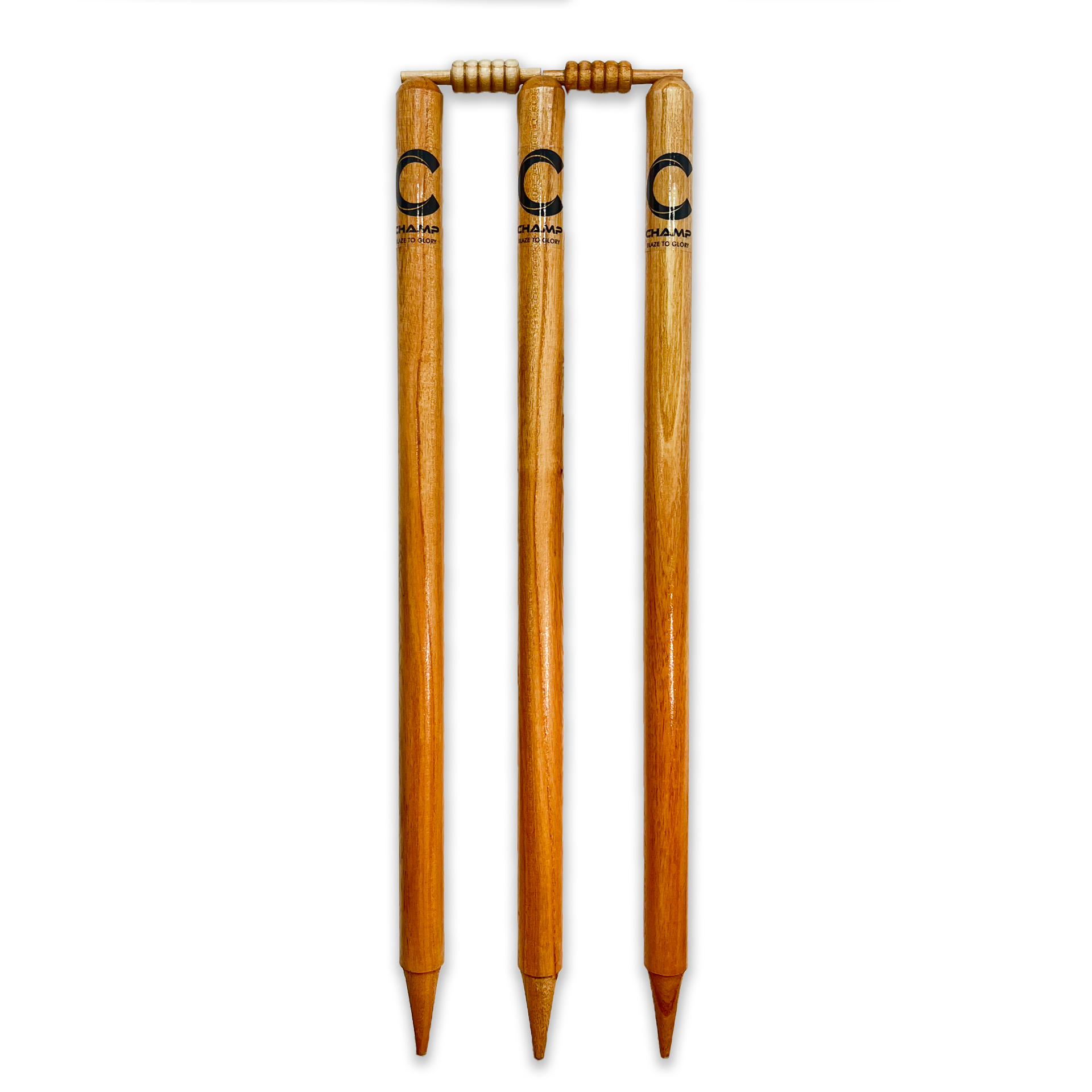Champ Set of Stumps – (Set of 6 with bails)