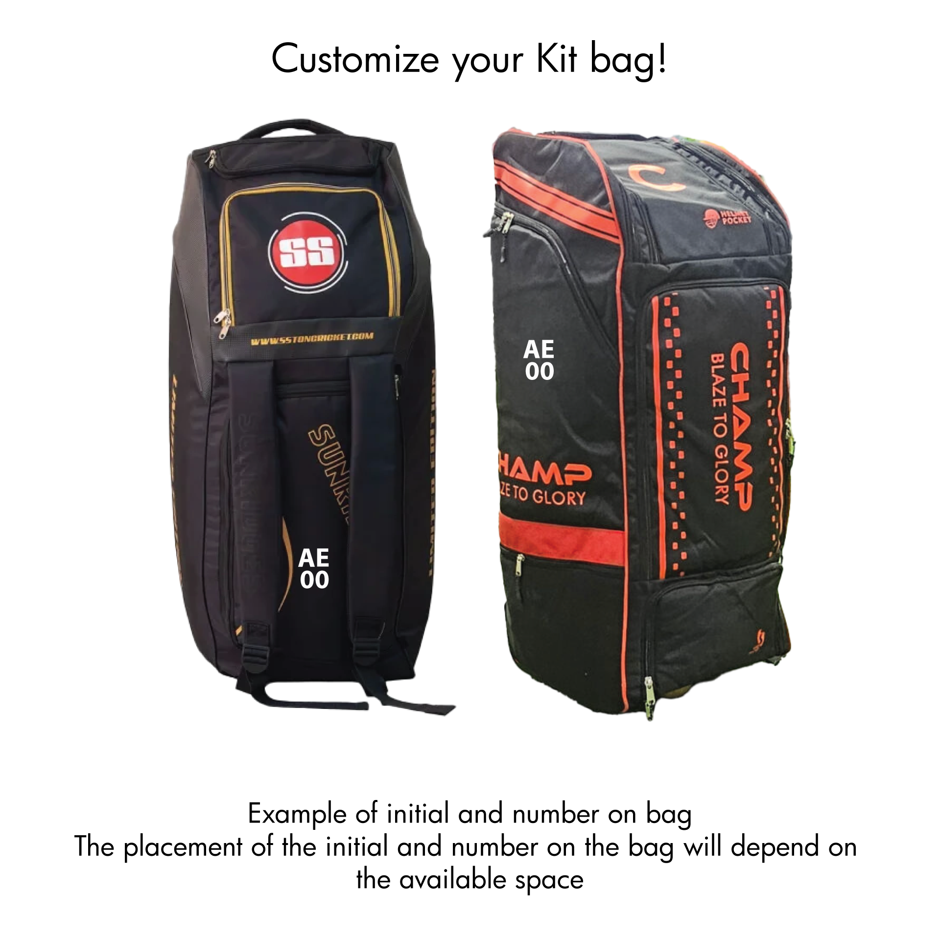 SS Players Cricket Kit Bag ( Wheel )
