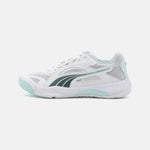 Puma Solarstrike II Indoor/Court Shoes – White Shadow Grey Nitro Blue