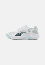 Puma Solarstrike II Indoor/Court Shoes – White Shadow Grey Nitro Blue