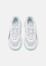 Puma Solarstrike II Indoor/Court Shoes – White Shadow Grey Nitro Blue
