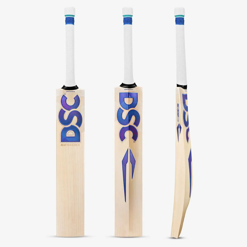 DSC Blu Maverick English Willow Cricket Bat – SH Parallrel Import