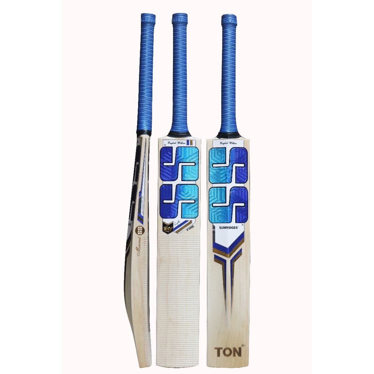 SS Sky Fire English Willow Cricket Bat – SH