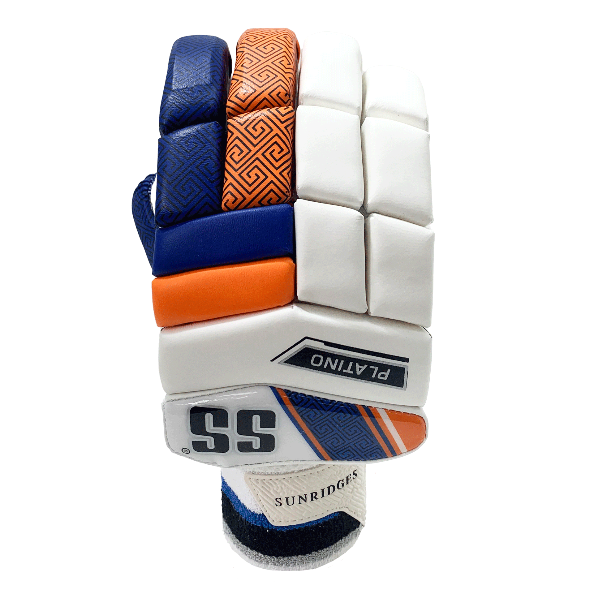 SS Platino Batting Gloves – Navy and Orange – Adult – Youth – Boys
