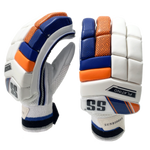 SS Platino Batting Gloves 2025 – Navy and Orange – Adult – Youth – Boys