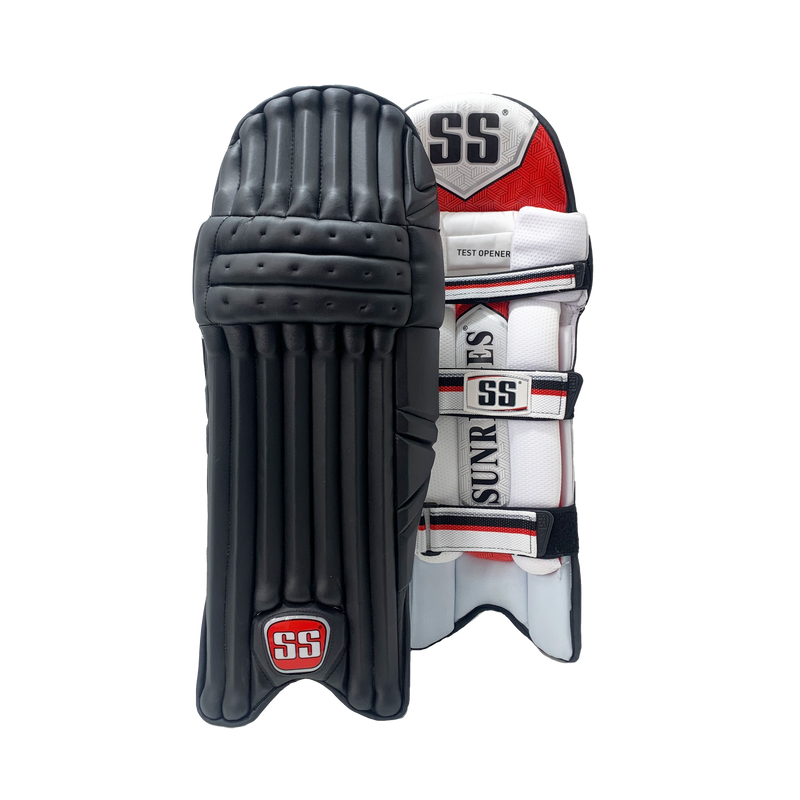 SS Test Opener Batting Pads – Black – Adult