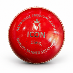 Milestone 2 Piece Icon Red 156G Cricket Ball Icon 156g front view