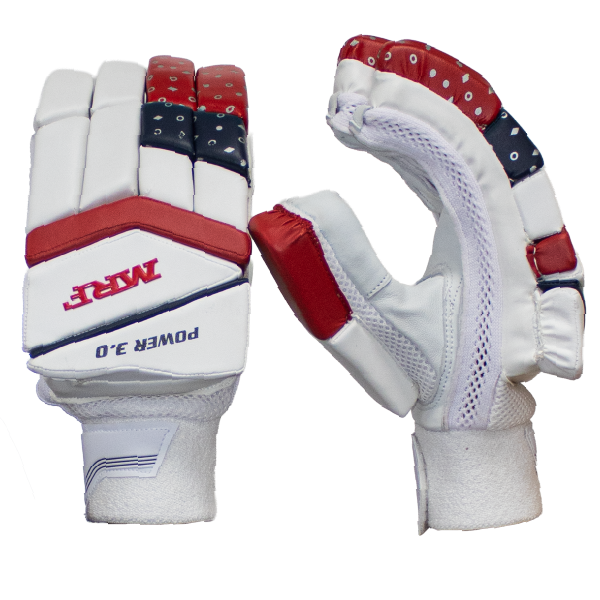 MRF Power 3.0 Batting Gloves – Red/Black