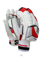 SS Super Test Batting Gloves – Red and White – Adults