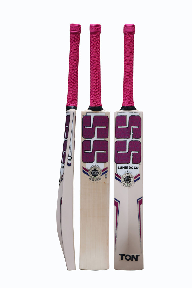 SS Super Power English Willow Cricket Bat – SH