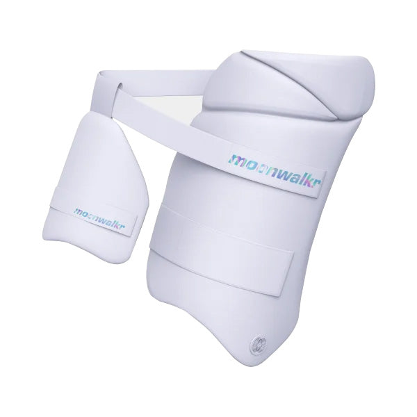 Moonwalkr Dual Thighpad White – XS/S/M/L – Left Hand
